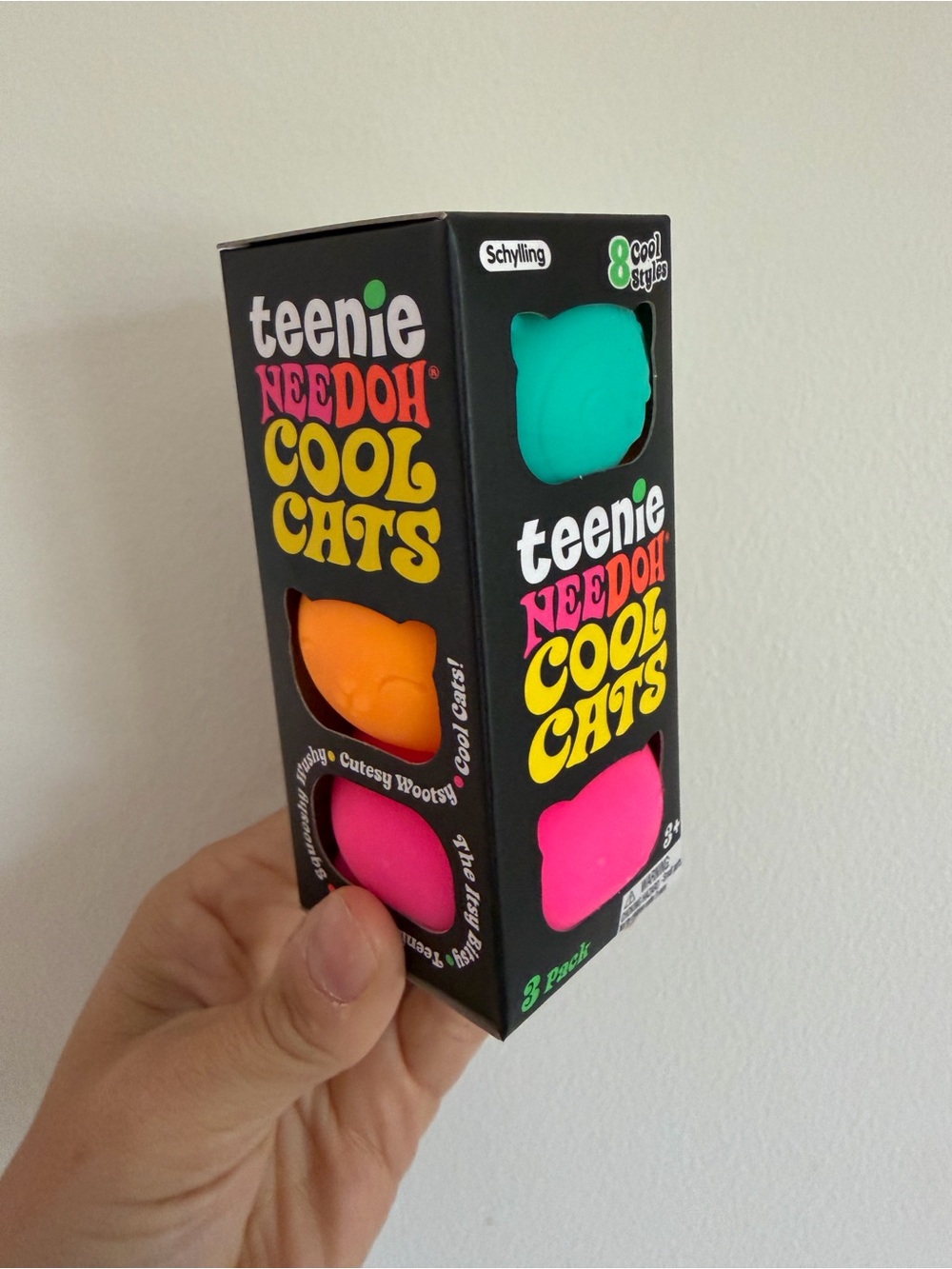 Teenie Needoh Cool Cats 3-Pack